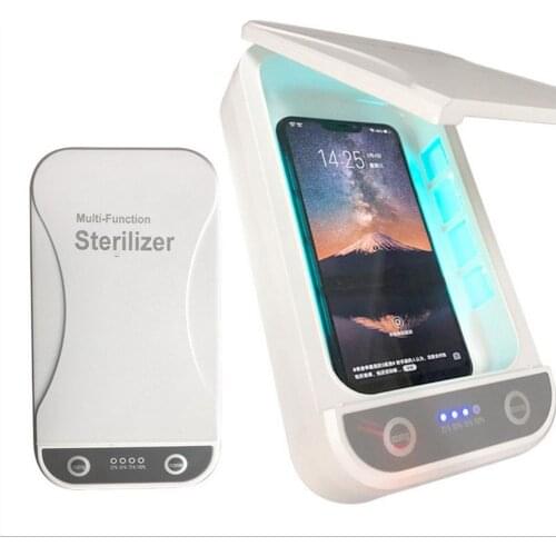 UV-C Light Mobile Phone Cleaner Multifunctional USB Charging Box Aromatherapy Function For IOS Android Phone Toothbrush Watch