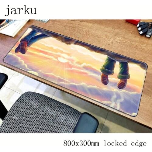 Sunset mouse pad Aestheticism Computer mat 800x400X3MM gaming mousepad large padmouse Cartoon keyboard games pc gamer desk