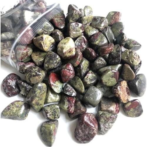 100g Rough Dragon Blood Quartz Tumbled Stone Natural Crystal Gravel 20-30mm for Sale