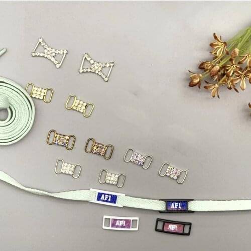 2pcs/pair Shoelace Buckle Metal Shoelaces AF1 Shoelaces Buckle Accessories Metal Lace Lock DIY Sneaker Kits Metal Lace Buckle