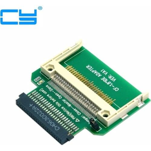 CF Compact Flash Merory Card to 50pin 1.8 Inch IDE Hard Drive SSD Converter Adapter for Toshiba