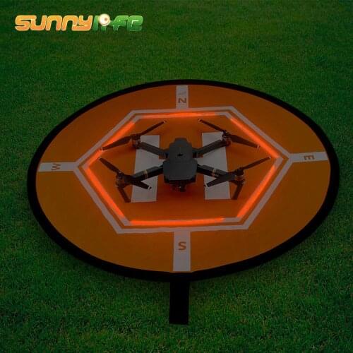 SUNNYLIFE D80cm Drone Landing Parking Pad Glow in Dark for DJI Phantom 2 3 4 Mavic Pro Air Inspire 1 Quadcopter RC Racing Gadget