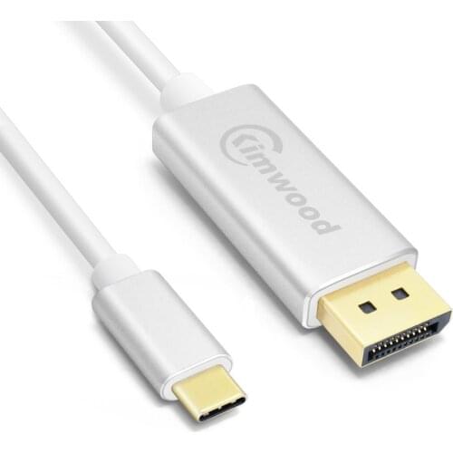 USB C to DP DisplayPort Cable (4K@60Hz) Thunderbolt 3 compatible DP1.2 cable for monitor display projector iMac samsung HP Dell