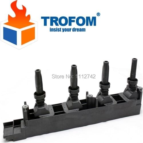Auto Ignition Coil For CITROEN C4 C8 PEUGEOT 206 307 406 407 607 807 2.0 2.2 16V 597084 2526131A 9645333180 5970A5 0040100351