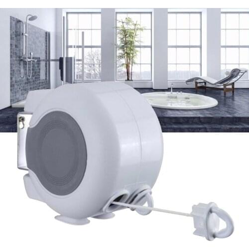 Portable Stylish Clothes Drying Extendable Double Clothesline for Outdoor Indoor Bathroom Use Simple Design Improvement