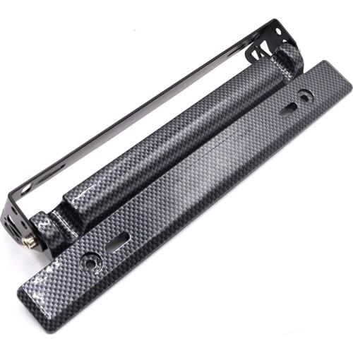 Adjustable car Look number Plate Aluminium License plate frame