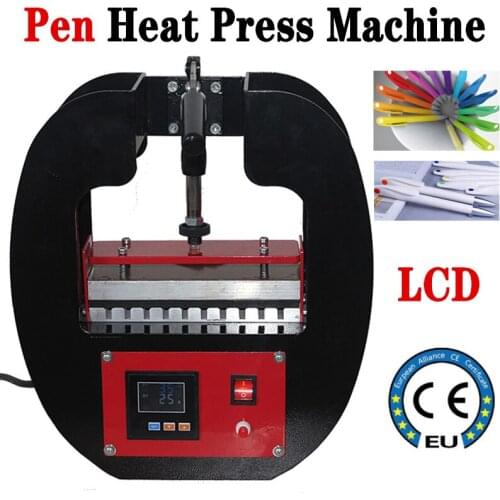 Manual small heat transfer pen machine ten-station high-yield printing pen machine CK1707