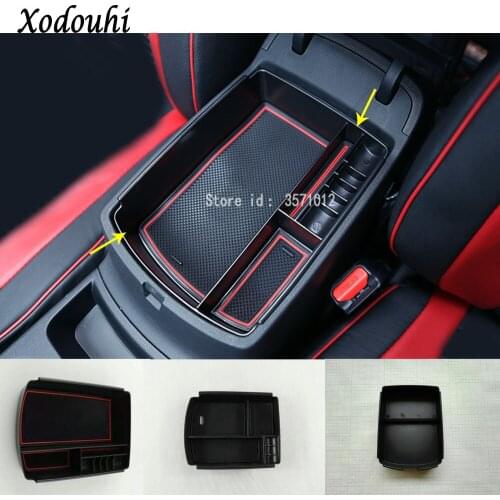 For Kia Sportage KX5 2019 2020 Car inner Plastic cover storage trim container center console cup holder gear box frame armrest