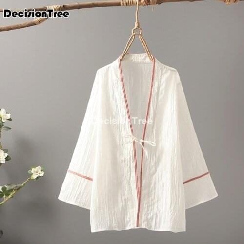 2021 ladies kimono cardigan blouse elegant qiapo shirts half sleeve chinese qipao tops chinese vintage clothing hanfu blouse