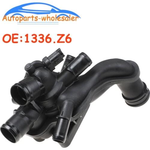 1336.Z6 1336Z6 11537534521 9808646980 For Citroen C4 For Mini R56 R55 For Peugeot 207 308 3008 5008 Coolant Thermostat Assembly