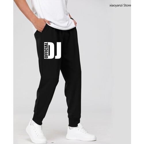 2021 official DJ Men Women Sweatpants The New Cheap Male Famale Sports Long Pants Euro Size Fitness Running Trousers OU-3309-5