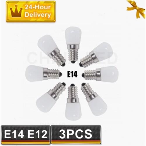 Mini E14 E12 COB LED Light Blub 2835 SMD Glass Lamp for Refrigerator Fridge Freezer sewing machine Home Lighting