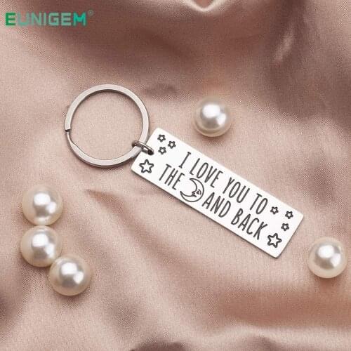 Keychain Gift I Love You to The Back Couple Keychain Gifts for Girlfriend Boyfriend Friends Wife Him Her Husband