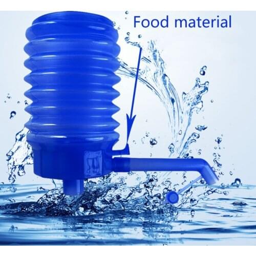 5 Gallon Bottled Drinking Water Hand Press Manual Pump Removable Tube Dispenser