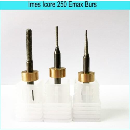 Imes Icore 250 Lithium Disilicate Burs milling tools Compatible for Imes icore Milling machine milling Emax