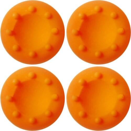 4 PCS Thumb Stick Grips Caps For PlayStation 4 PS4 Pro Slim Silicone Analog Thumbstick Grips Cover For Xbox PS3 PS4 Accessories