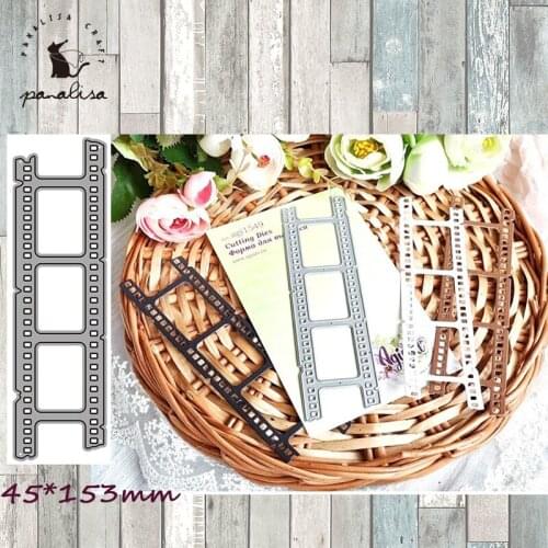 Panalisacraft film frame Metal Cutting Dies Craft Dies Scrapbooking Card Making Album Embossing Stencil DieCut Decoration