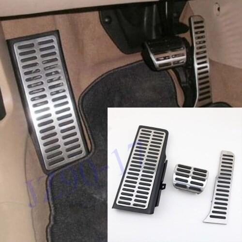 Non-slip Car Gas Brake Rest Pedal Car Pedals Fit For Volkswagen Sagitar Passat Touran AT Accessories