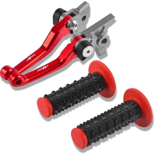 Dirt Bike Brake Clutch Levers Handlebar Handle Grips FOR KTM 350SXF 2014 2015 2016 2017 2018 2019 2020 2021 motorcycle handle