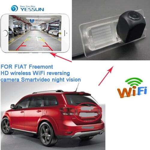 YESSUN New Ariival For FIAT Freemont 2009~2014 CCD hd Night Vision Reverse Camera Backup wireless Camera