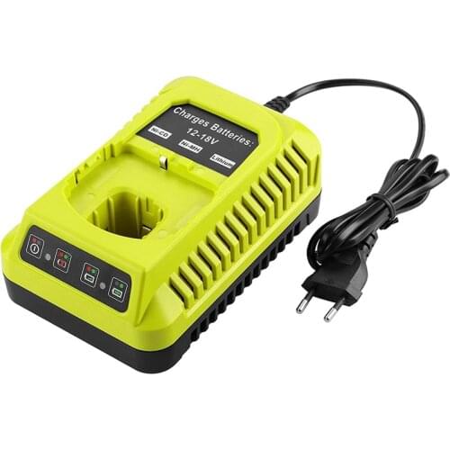 NEW-P117 Battery Charger for Ryobi 12V-18V NI-CD NI-MH Li-Ion Battery for Ryobi P102 P103 P104 P105 P107 Battery