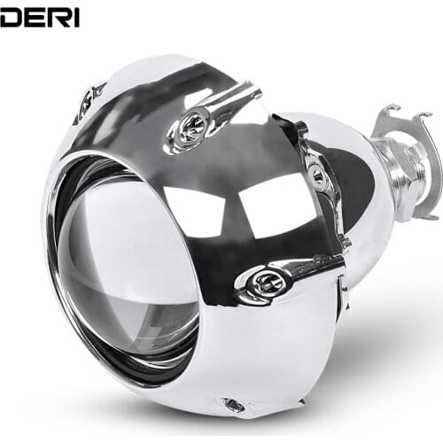 2.5 Inch auto Bi Xenon HID Projector Lens use H1 Xenon LED Bulb for H4 H7 Motor/Car Headlight Styling For BMW For Nissan