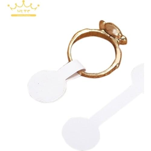 400pcs Round Ring Jewelry Sticky Retail Price Label Display Tag Self-Sticker Tool