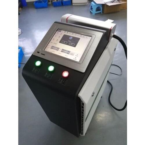 50watt 100 watt fiber metal laser cleaning machine for rust removaling high precision work effect