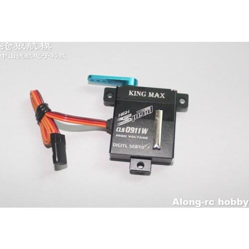 FREE SHIPPING 26g wing servo CLS0911W 9kg.cm torque,digital,full CNC aluminium hulls and structure,metal gears wing servo
