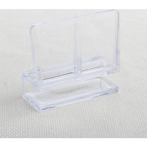 Y1UD 10mm Aquarium Fish Tank Acrylic Clips Glass Cover Support Holders 1Pc