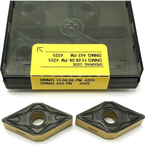 DNMG150604 DNMG150608 PM4225 Carbide Cutter DNMG 150604 150608 PM Insert Face Mill Lathe CNC Tool Internal Alloy Turning Tokarny