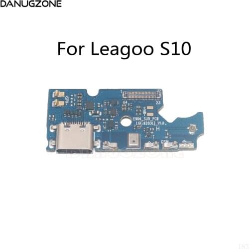 10PCS/Lot For Leagoo S10 USB Charging Dock Port Socket Jack Plug Connector Charge Board Flex Cable