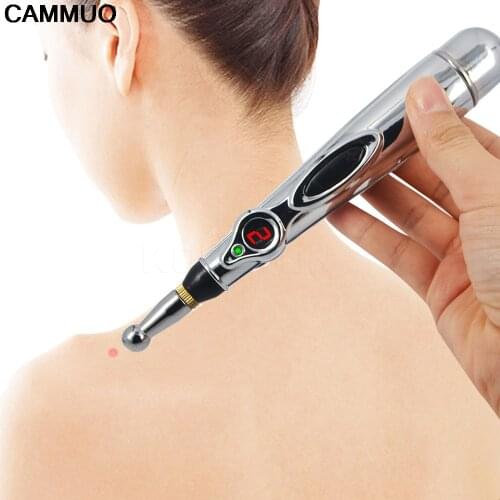 Electric meridians Laser Acupuncture Magnet Therapy instrument Heal Massage Meridian Energy Pen health care monitor
