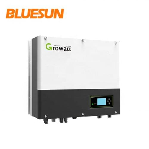 Growatt hybrid solar inverter power bank 3kw 4kw 5kw 6kw solar panel hybrid inverter with charger