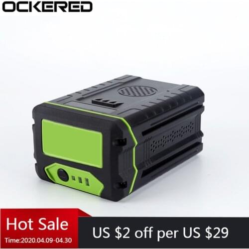 Ockered 80V 4000mAh Lithium-Ion Battery For Greenworks PRO 80V GBA80150 GBA80200 GBA80250 GBA80300 GBA80400 Replacement Battery