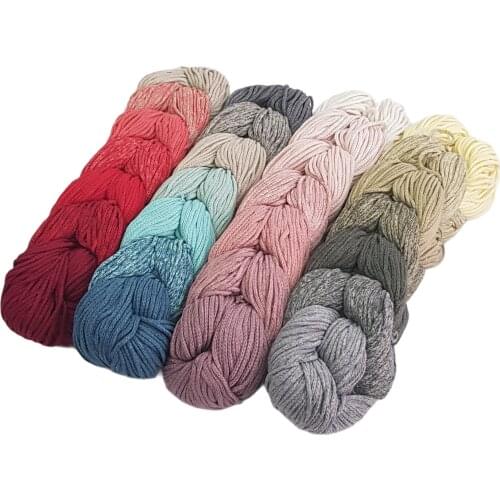 MadeM Macrame Gradient Yarn Cord String 250gr 200mt Thread Rope Color Colorful DIY Home Wedding Accessories Gift Dreamcatcher