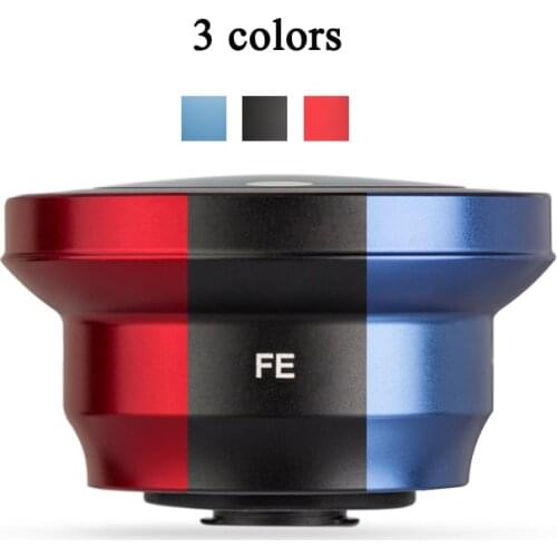 SiRui mobile phone lens fisheye macro lens 2 in 1 for iphone6 7 7P 8 8P X most mobile phones universal