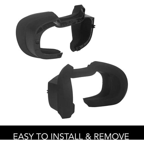 VR Face Pad for Rift S Silicone Eye Cover,Rift S VR Cover Sweat proof Waterproof for Rift S Accessory