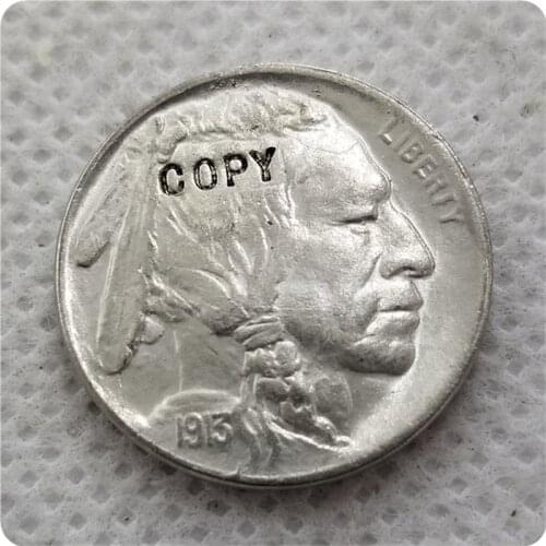 USA 1913-S,D BUFFALO NICKEL type 2 Copy Coin commemorative coins-replica coins medal coins collectibles