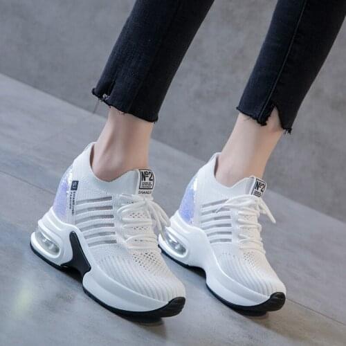 Stylish Women Casual Shoes Lovers Leather Dad Platform Chunky Sneakers Harajuku Flat Thick Sole Tenis zapatillas mujer X2-72