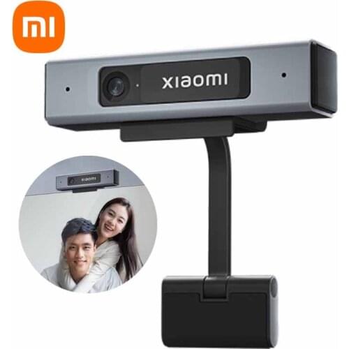 Xiaomi Mi TV Camera 1080P HD Webcam Streaming Computer Web Camera for Laptop/Mac/TV USB C PC Cam for Video Meetings