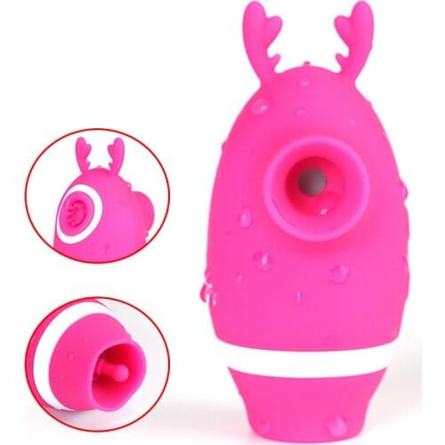 Vagina Sucking Vibrator 5 Speeds Vibrating Sucker Oral Sex Suction Clitoris Stimulator Erotic Sex Toy for Women Sexual Wellness