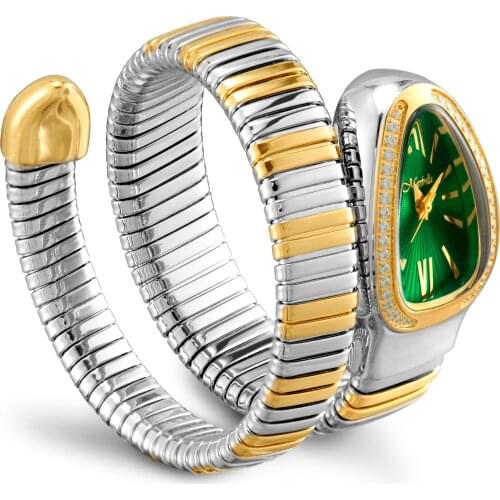 Women Watches Top Brand Luxury 2021 Fashion Diamond Ladies Wristwatches Stainless Steel Snake Bracelet Female Quartz Watch gifts