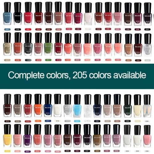 Water-based Colorful Nail Polish Free Baking Tear-off Quick-drying Transparent Odorless Varnish Shining Glittering 3-in-1 TSLM1