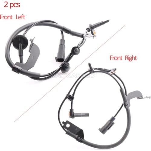 2 pcs Front Left-Right ABS Wheel Speed Sensor 05085822AB 05085823AB 05085822AC 05085823AC For Chrysler Sebring 200 Dodge JOURNEY