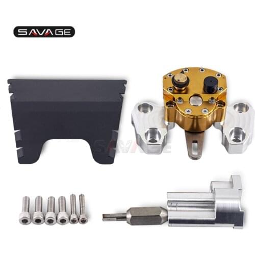 Steering Damper For YAMAHA MT-10 FZ-10 2016-2020 MT10 FZ10 17 18 19 Motorcycle Stabilizer Bracket Kit Reversed Safety MT FZ 10