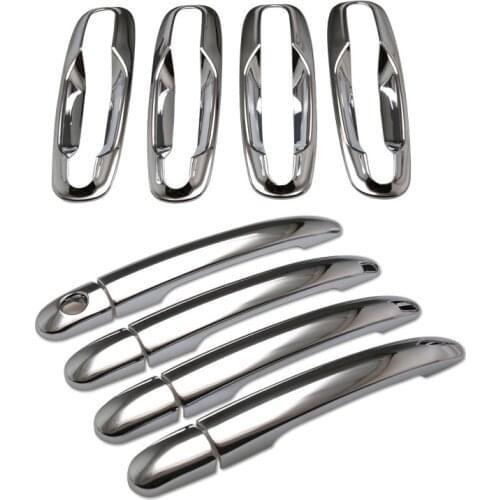 For Chevrolet chevy Lacetti / Optra / Estate / Nubira 2004-2009 ABS Chrome Side Door Handle & Bowl Cover 2005 2006 2007 2008