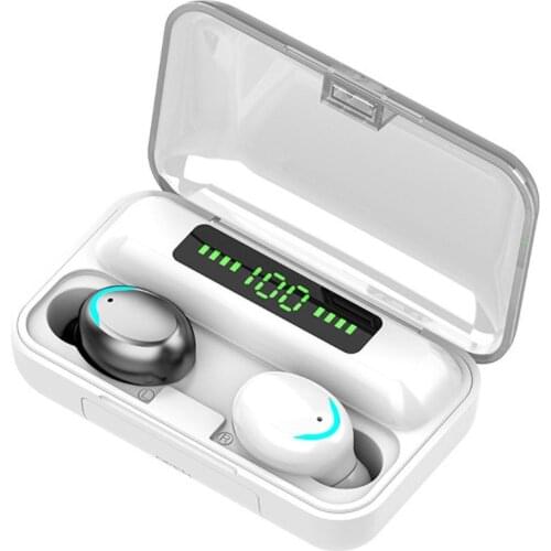 F9-5 Smart-Touch Wireless Bluetooth 5.0 9D Stereo Sport Earphone for Phones Sports Bluetooth Earbuds Noise Canceling Headphones