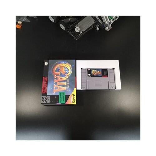 Illusion of Gaia - RPG Game Card Battery Save US Version Retail Box