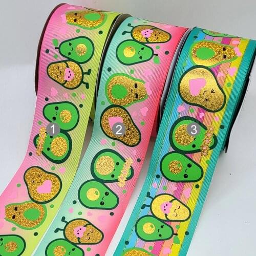 75mm Foil Printed Ribbon hologram grosgrain ribbon DIY Hairbows Accessories Handmade Materials Gift Wrapping Tape 50 yards roll